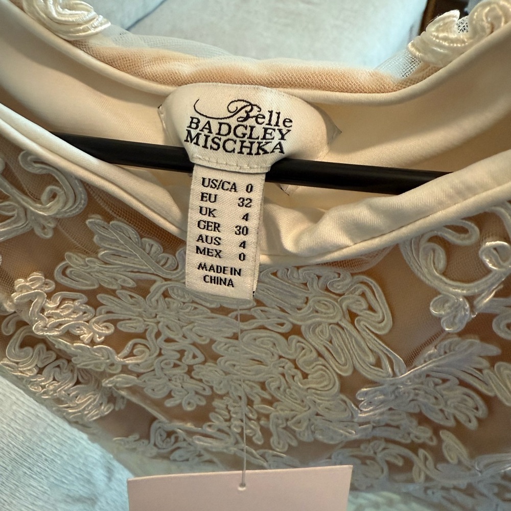 Belle Badgley Mischka Kathleen dress 0 - Picture 3 of 4